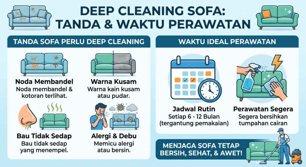 Deep Cleaning Sofa