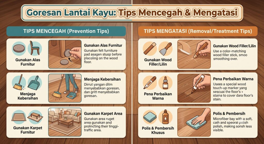Goresan Lantai Kayu