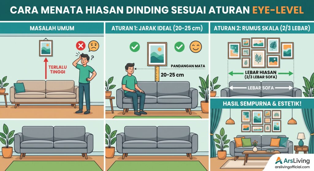 Menata Hiasan Dinding