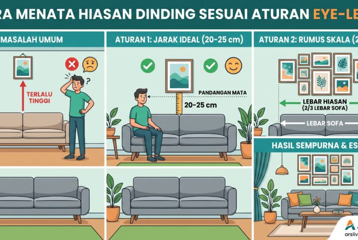 Menata Hiasan Dinding