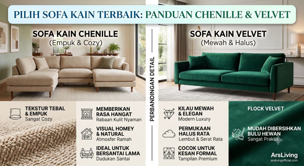 Pilih Kain Sofa
