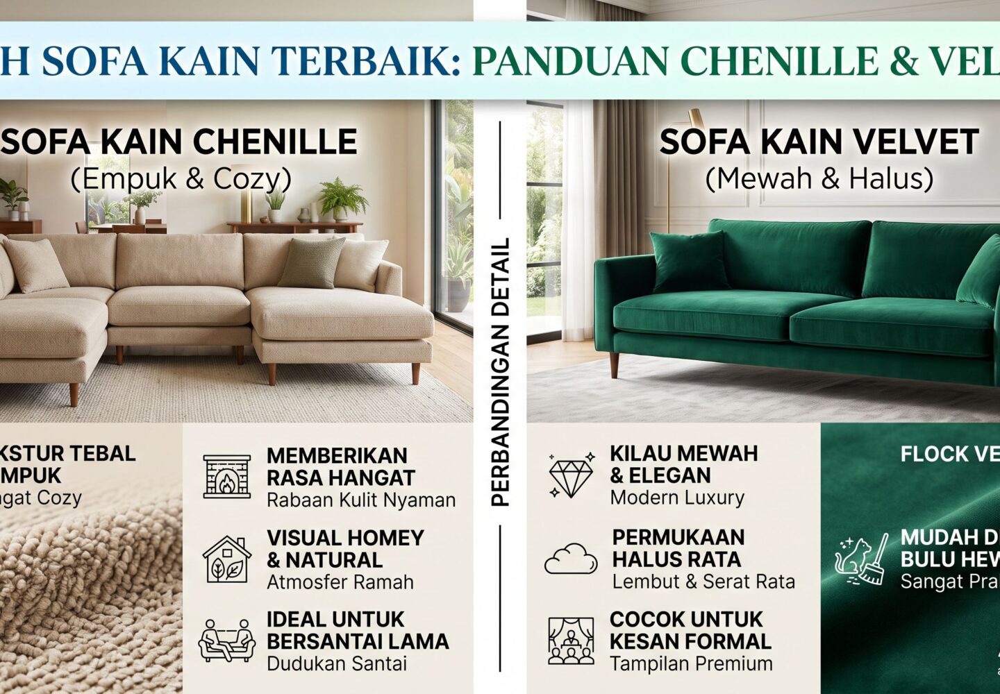 Pilih Kain Sofa