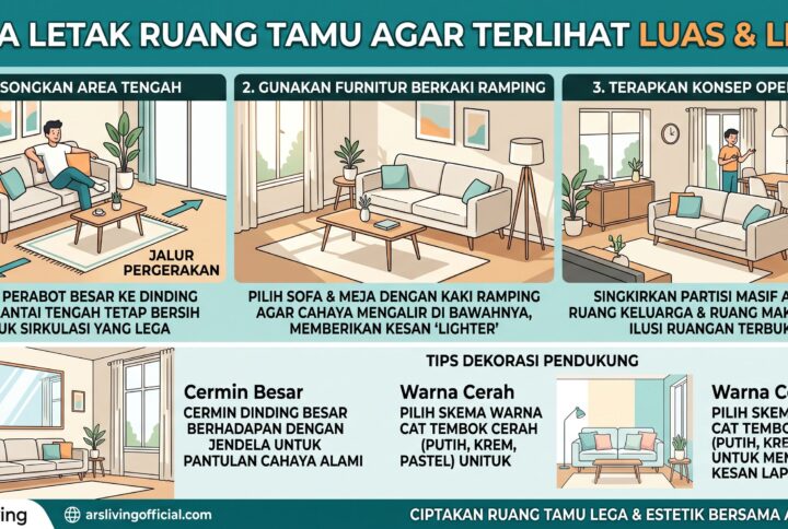 Tata Letak Ruang Tamu