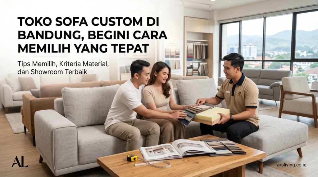 Toko Sofa Custom di Bandung, Ini Cara Memilihnya