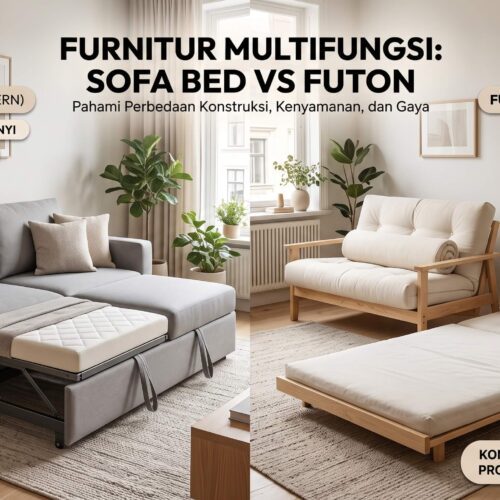 Perbedaan Sofa Bed dan Futon, Mana yang Cocok?
