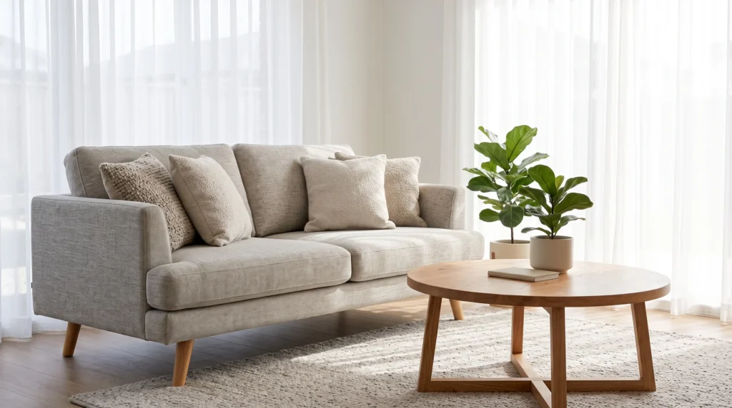 Sofa Gaya Scandinavian untuk Ruang Tamu, Ini Cirinya