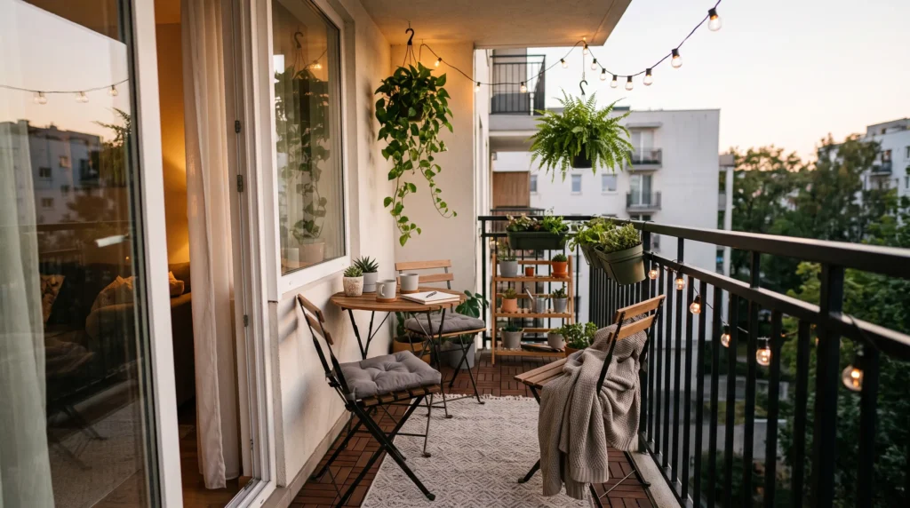 Dekorasi Balkon Sempit Ala Kafe, Ini Caranya