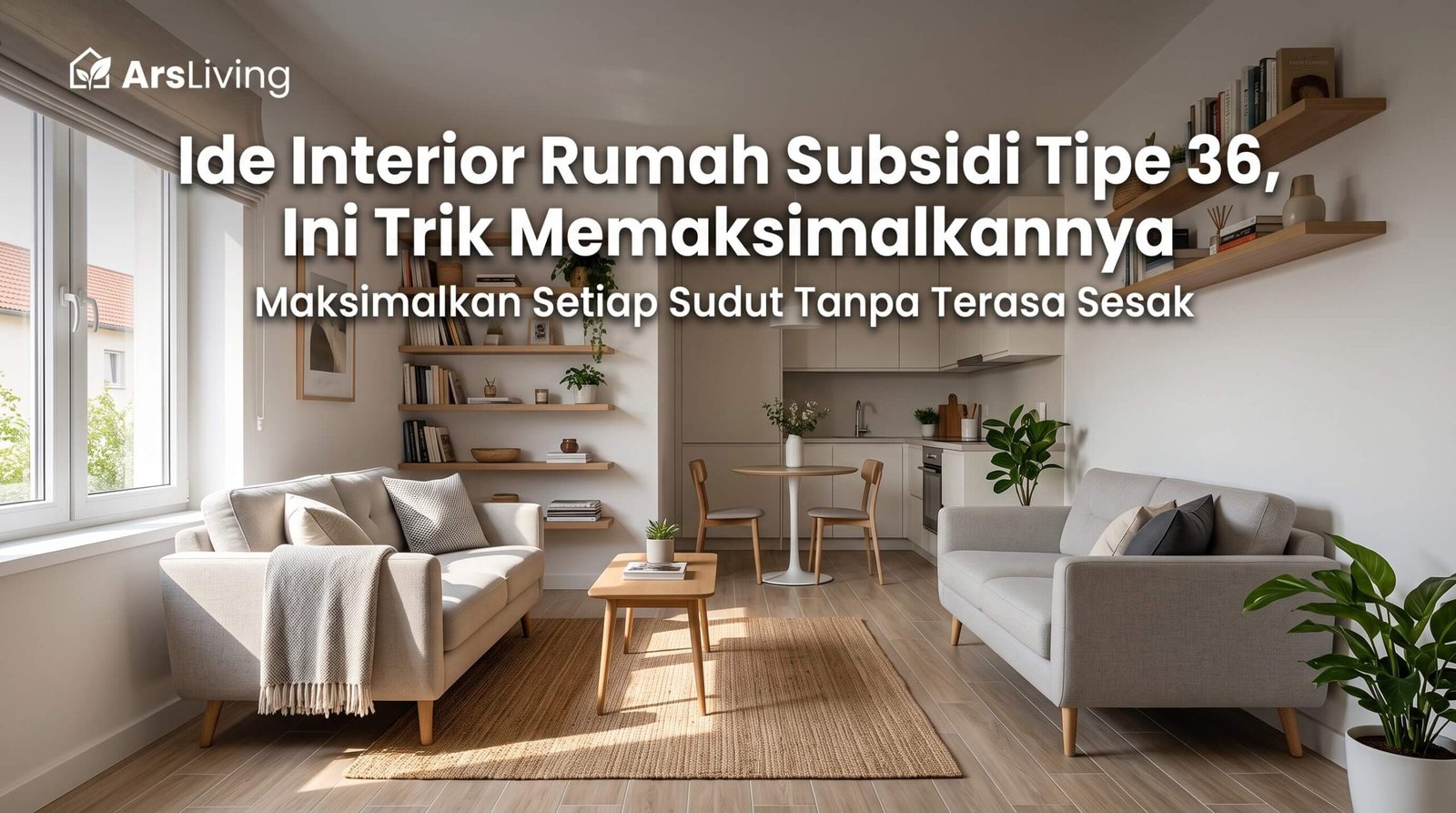 ide interior rumah subsidi tipe 36