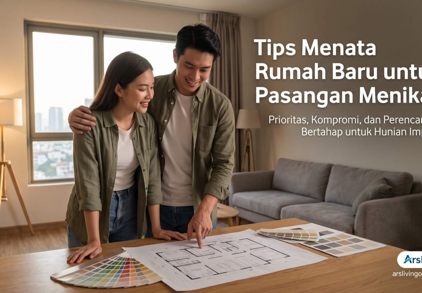 Tips Menata Rumah Baru untuk Pasangan Menikah