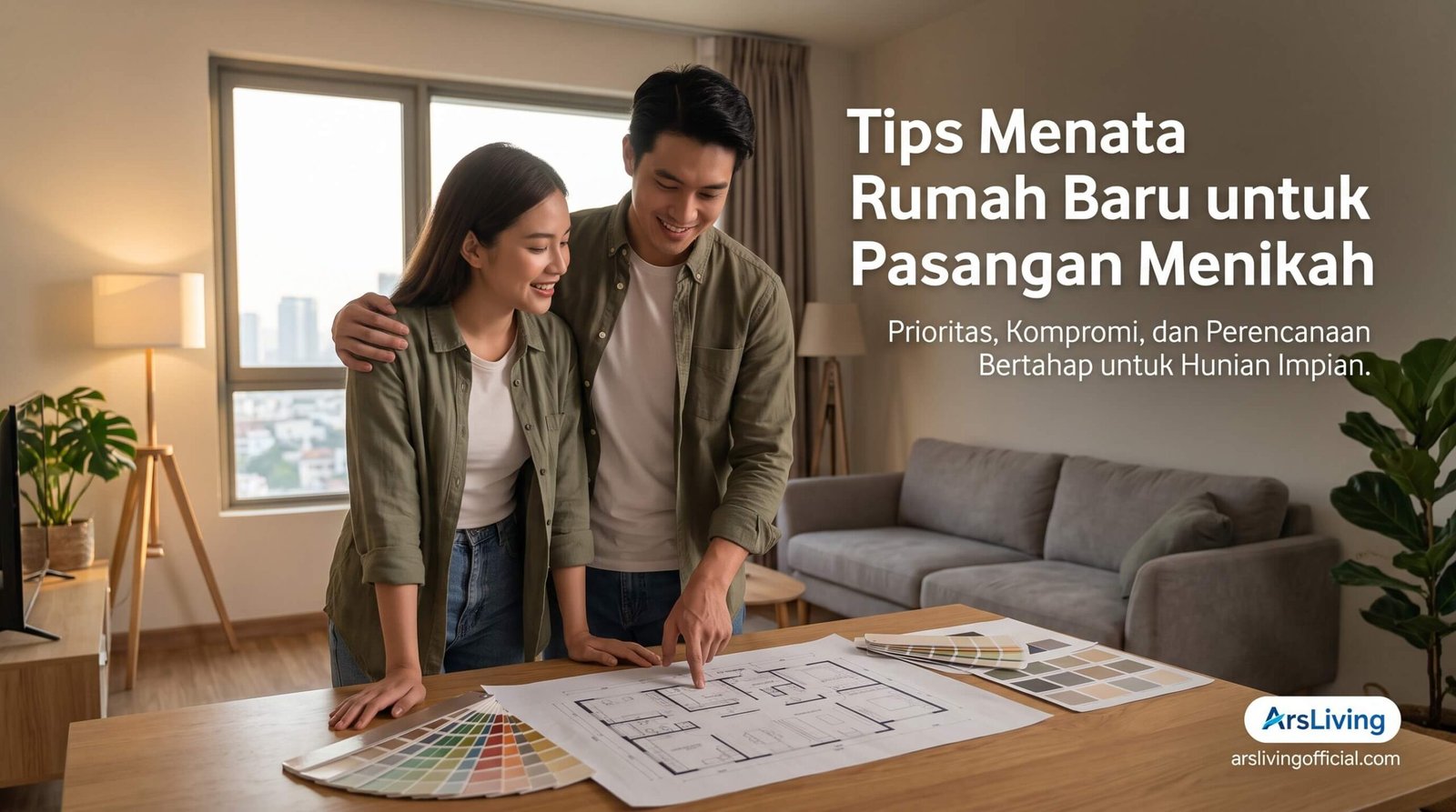 Tips Menata Rumah Baru untuk Pasangan Menikah